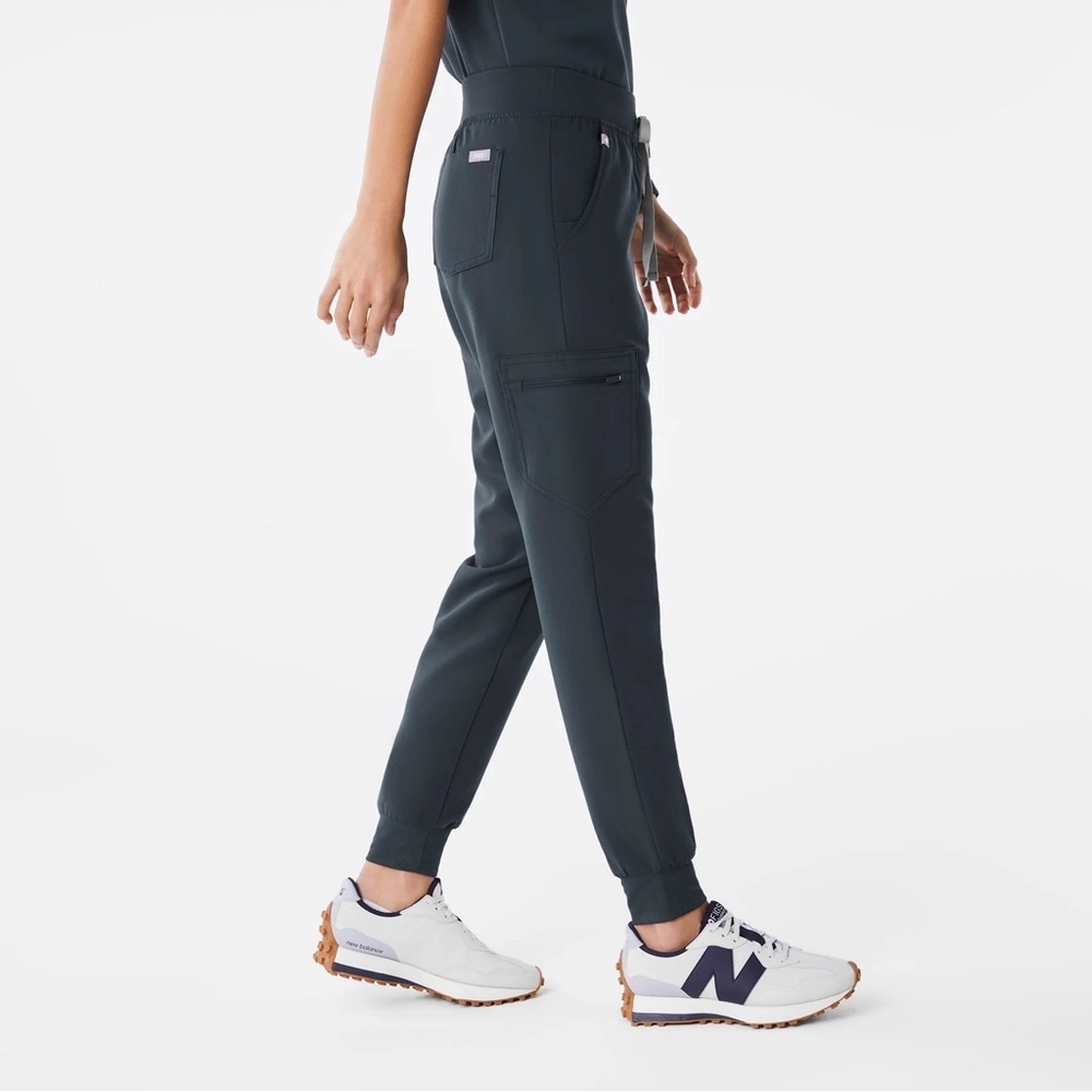 Figs High Waisted Zamora Jogger Scrub Pants Dark Harbour Size XL - Picture 2 of 8